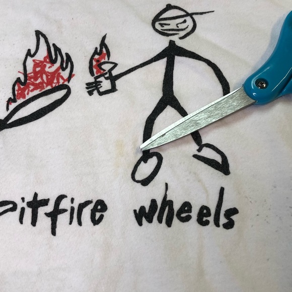 Supreme Spitfire Wheels White Size Medium T-Shirt - Picture 5 of 8